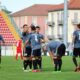 I calciatori festeggiano dopo un gol contro la Sambenedettese, nel primo turno di Coppa Italia 2020/21