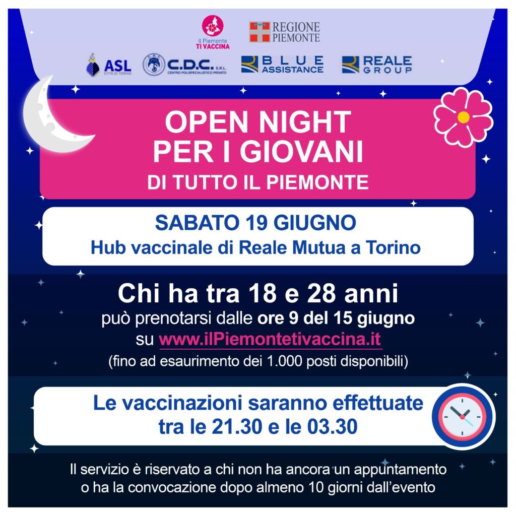 open night vaccini