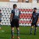 Marconi, numero 10 dell'Alessandria Calcio 2021/22, intento a calciare una punizione durante l'amichevole contro il Genoa